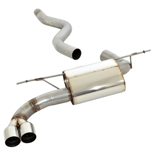 Friedrich Motorsport 76 mm Rustfri Ståls Sportsudstødning Bagpotte BMW 3-serie F30 / F31